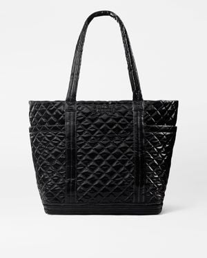 MZ Wallace Black Liquid Large Empire Tote