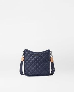 MZ Wallace Dawn Small Metro Box Crossbody - Blue