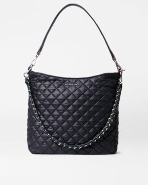 MZ Wallace Black Crosby Hobo - Yellow