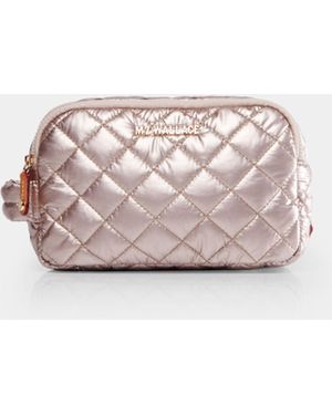 MZ Wallace Sam Cosmetics Bag - Metallic