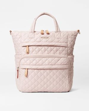 MZ Wallace City Pink Ballet Dancer Medium Metro Utility Backpack