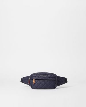 MZ Wallace Black Metro Belt Bag in Blue Lyst UK