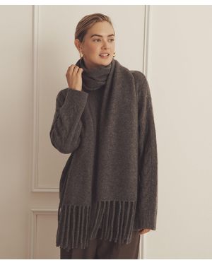 NAADAM Ultra Luxe Cashmere Scarf - Gray