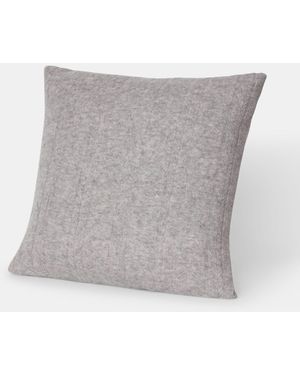 NAADAM Cashmere Cable Pillow Cover - Gray