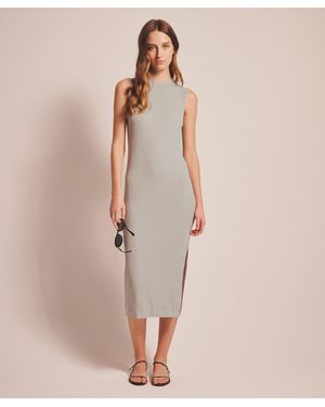 NAADAM Baby Rib Midi Dress - Natural