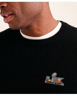 NAADAM Superbowl Lx Cashmere Sweater - Black