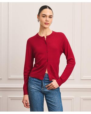 NAADAM Super Fine Cashmere Classic Cardigan - Red