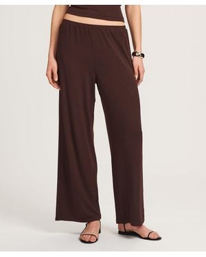 NAADAM Baby Rib Pant - Brown
