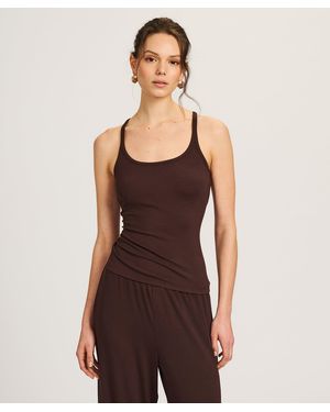 NAADAM Baby Rib Racer Tank - Purple