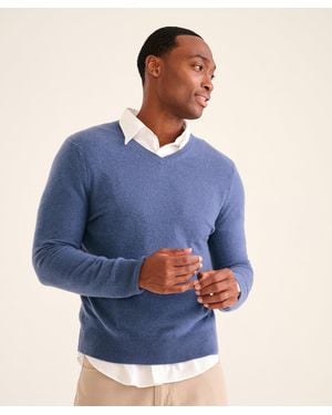 NAADAM The Original Cashmere V-Neck Sweater - Blue