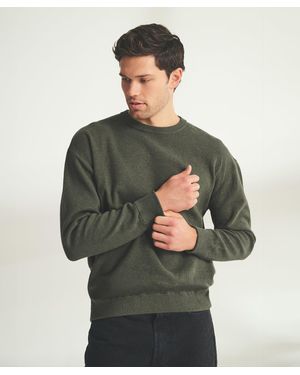 NAADAM Cotton Cashmere Oversized Sweatshirt - Green