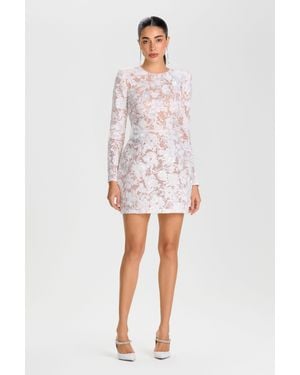 Mini Nadine Merabi Sienna Dress - White