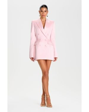 Mini Nadine Merabi Monica Blazer Dress - Pink