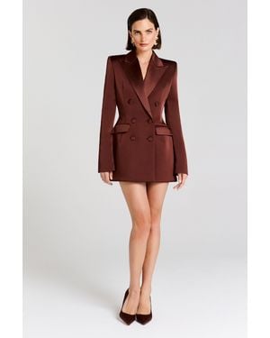Nadine Merabi Monica Blazer Dress - Red