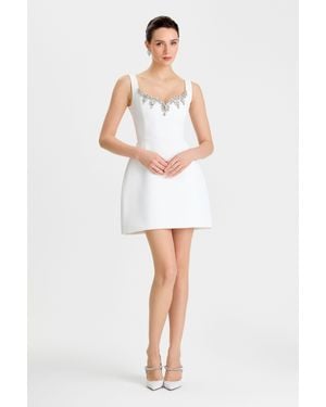 Mini Nadine Merabi Blair Dress - White
