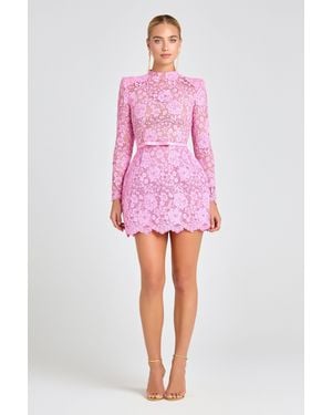 Mini Nadine Merabi Sophie Dress - Pink