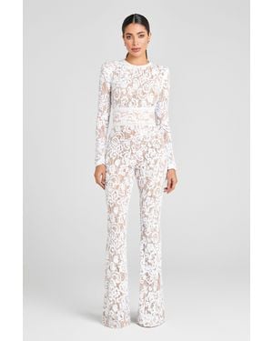 Nadine Merabi Bella Jumpsuit - White