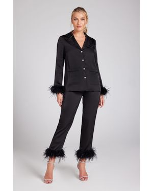Nadine Merabi Darcie Pyjamas - Black
