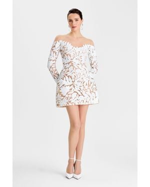 Mini Nadine Merabi Margot Dress - White