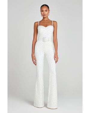 Nadine Merabi Lucinda Jumpsuit - White