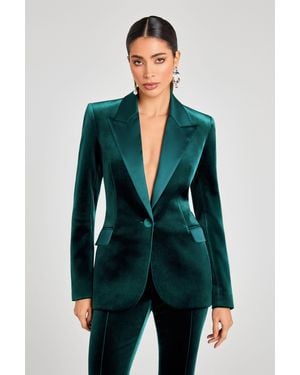 Nadine Merabi Beatrice Blazer - Green