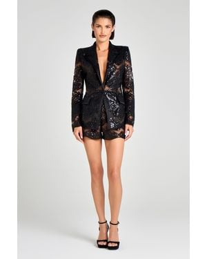 Nadine Merabi Piper Shorts - Black