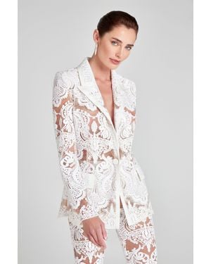 Nadine Merabi Piper Blazer - White