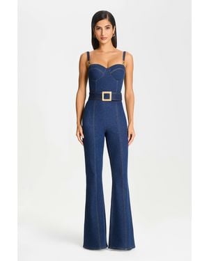 Jumpsuit Nadine Merabi Harley Denim - Blue