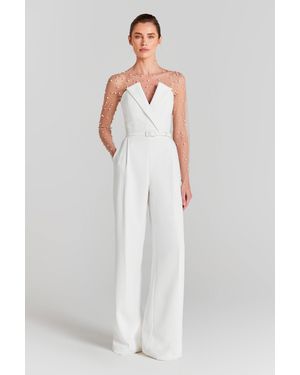 Nadine Merabi Vanessa Jumpsuit - White