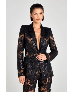 Nadine Merabi Piper Blazer - Black