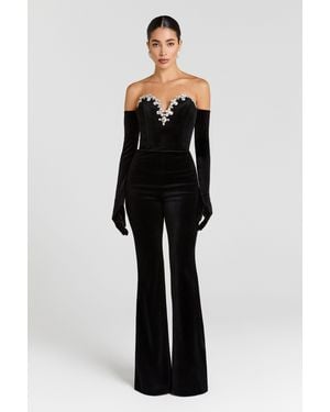 Nadine Merabi Ines Jumpsuit - Black