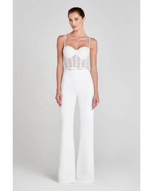 Nadine Merabi Aurora Jumpsuit - White