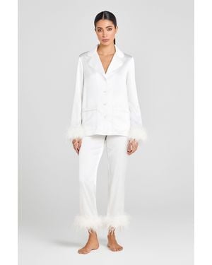 Nadine Merabi Darcie Pyjamas - White