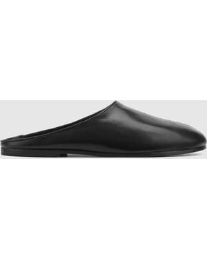 Naked Wolfe The River Mule Leather - Black