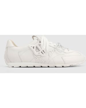 Naked Wolfe The Butter Trainer Leather - White