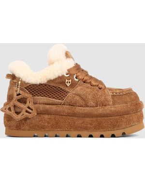 Naked Wolfe Beau Suede - Brown