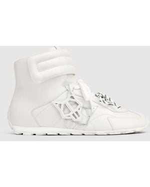 Naked Wolfe Love Trainer Leather - White