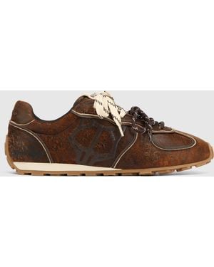 Naked Wolfe Lightning Distress Leather - Brown