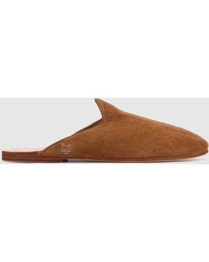 Naked Wolfe The Jet Mule Suede - Brown