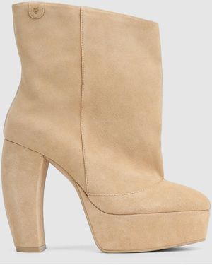 Naked Wolfe Dancer Shell Suede - Natural