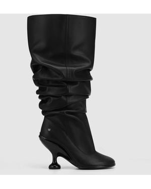 Naked Wolfe Nappa Leather Ankle Boots - Black