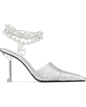 White Naked Wolfe Heels for Women | Lyst