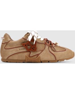 Naked Wolfe Adored Khaki Suede - Brown