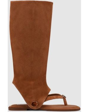 Naked Wolfe Sammy Tan Suede - Natural