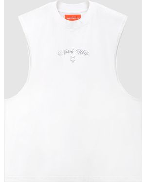 Naked Wolfe Muscle T-Shirt - White
