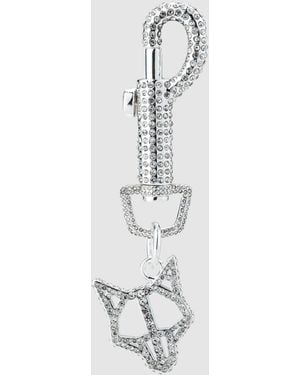 Naked Wolfe Dog Clip - White