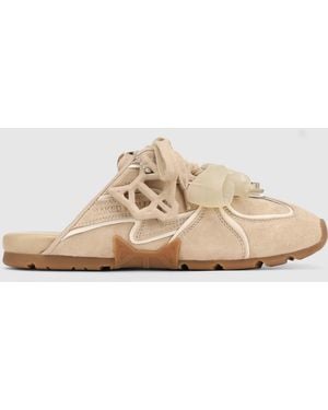 Naked Wolfe Admire Off Suede - Natural