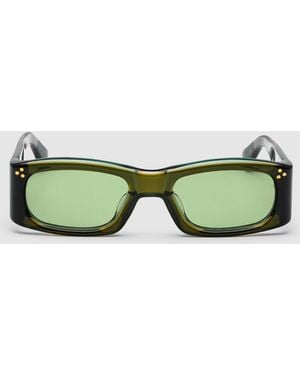 Naked Wolfe Motor Forrest Sunglasses - Green