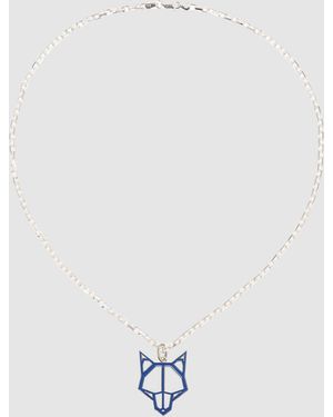 Naked Wolfe Wolfehead Chain - White