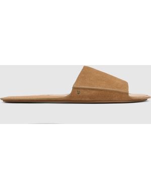 Naked Wolfe The Rage Mule Suede - Brown